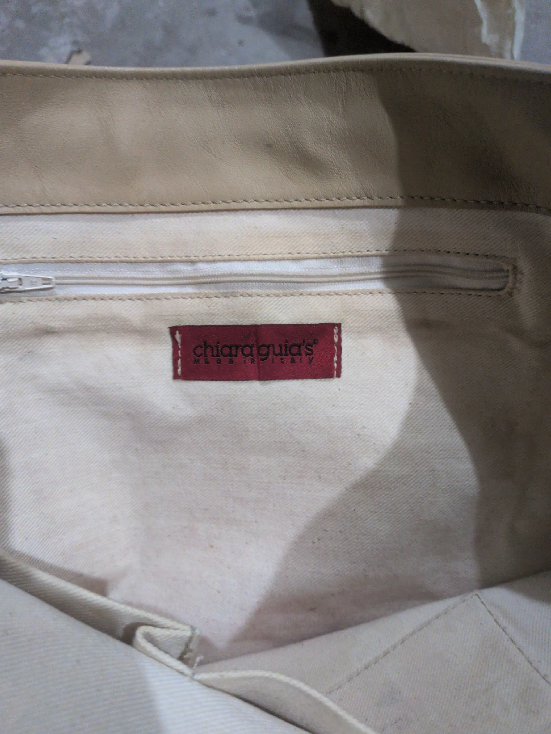 Chiara Guia's Leather Tote Bag - photo 3