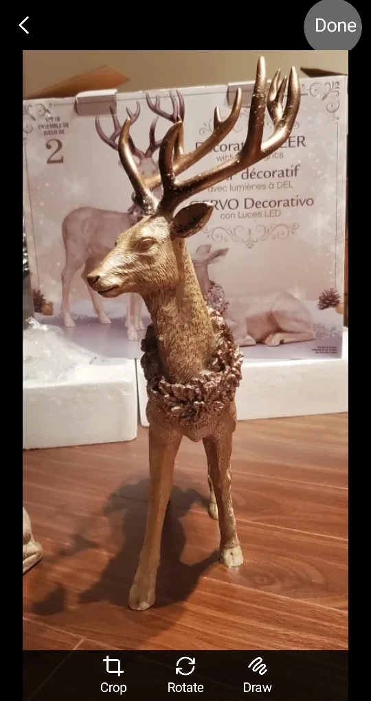Decorative Deer image indicator(3)