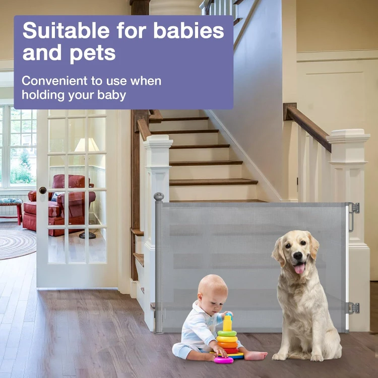 NEW Extra Wide Retractable Baby Gate - photo 4
