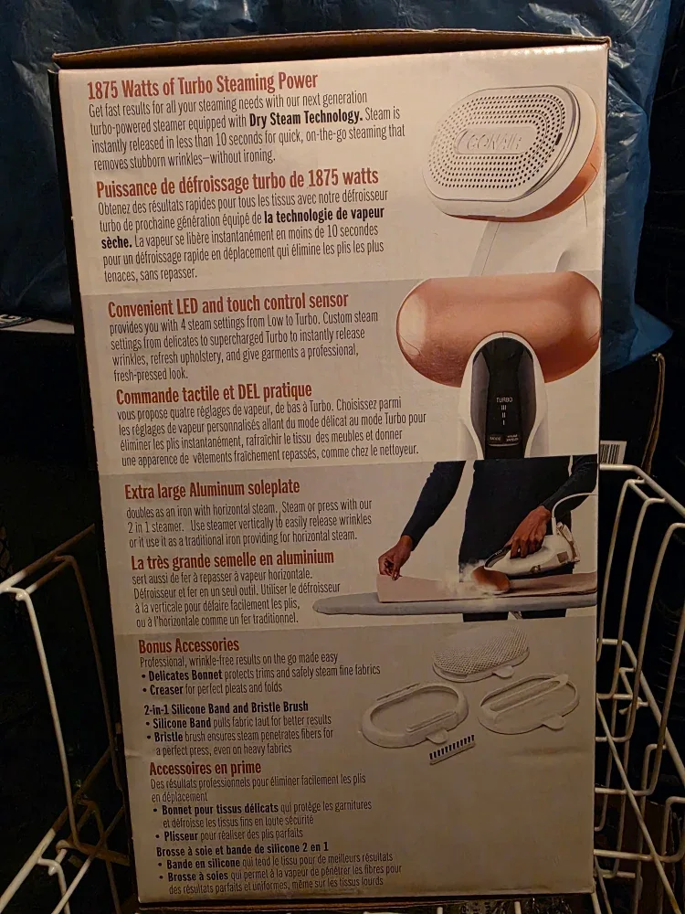 Steamer/iron image indicator(2)