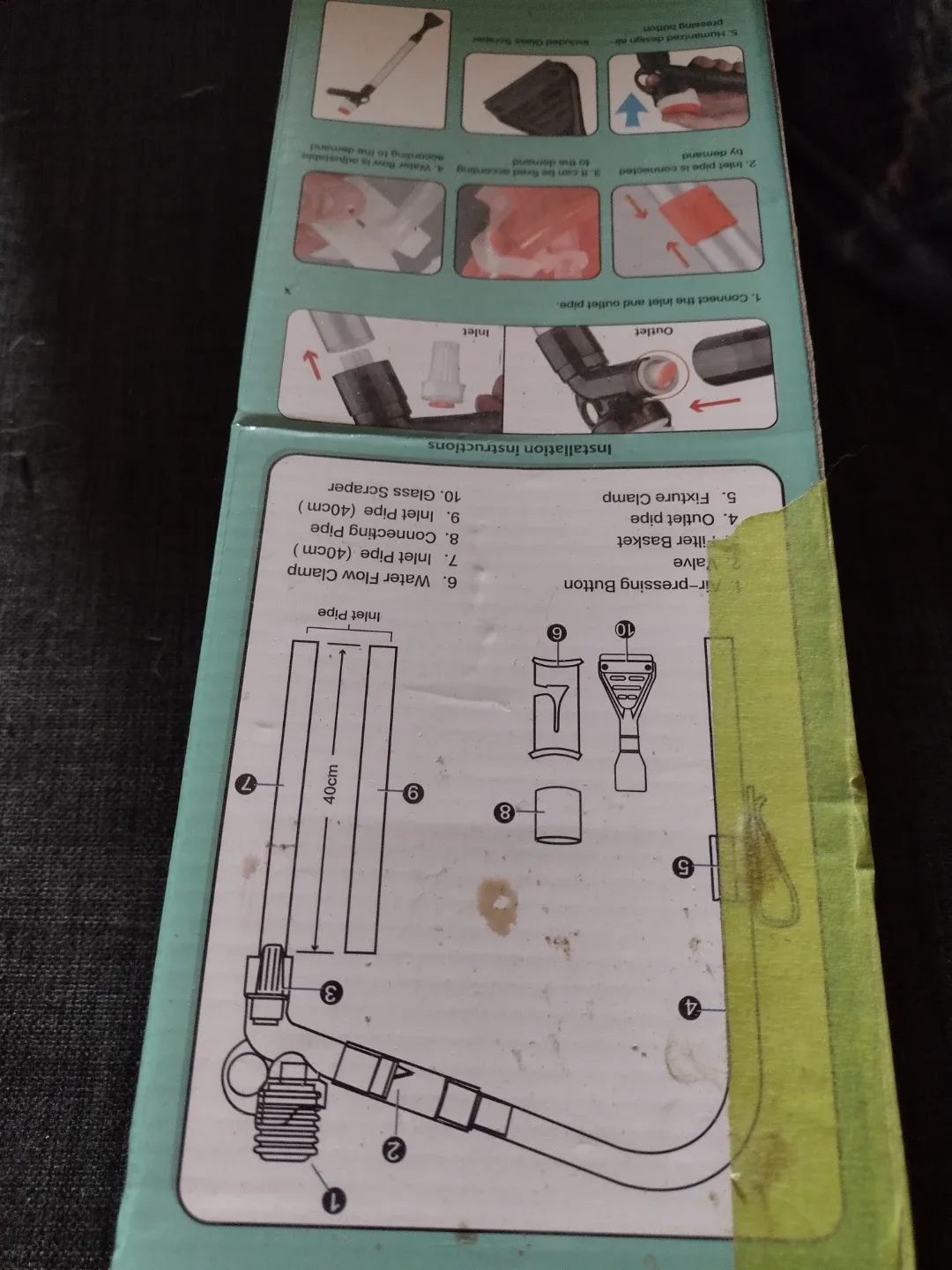 Gravel Cleaner with Glass Scraper (92cm) image indicator(2)