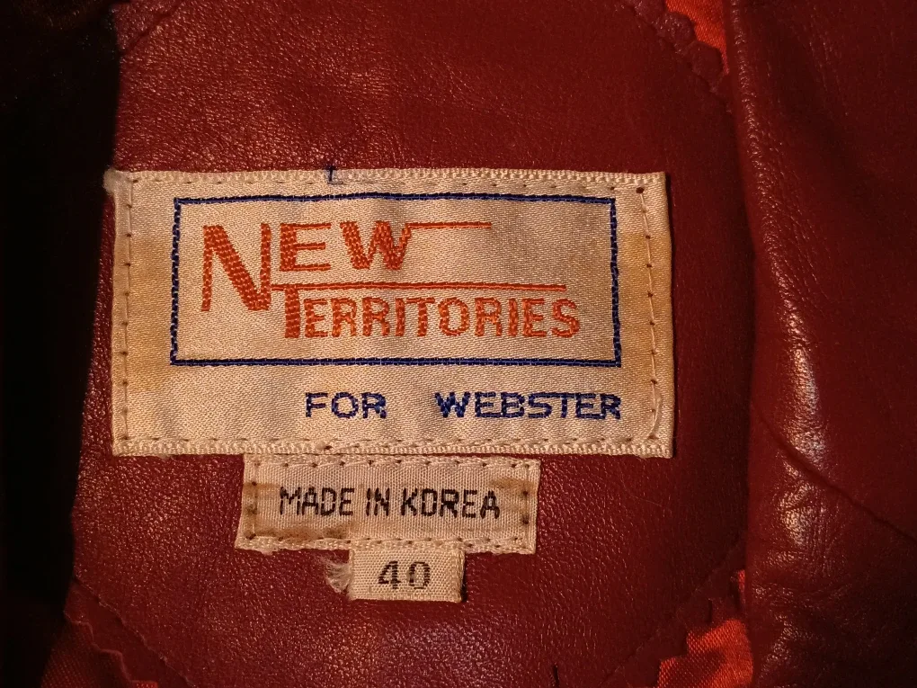 Rust colored Leather Vintage Men's Blazer by New Territories image indicator(6)