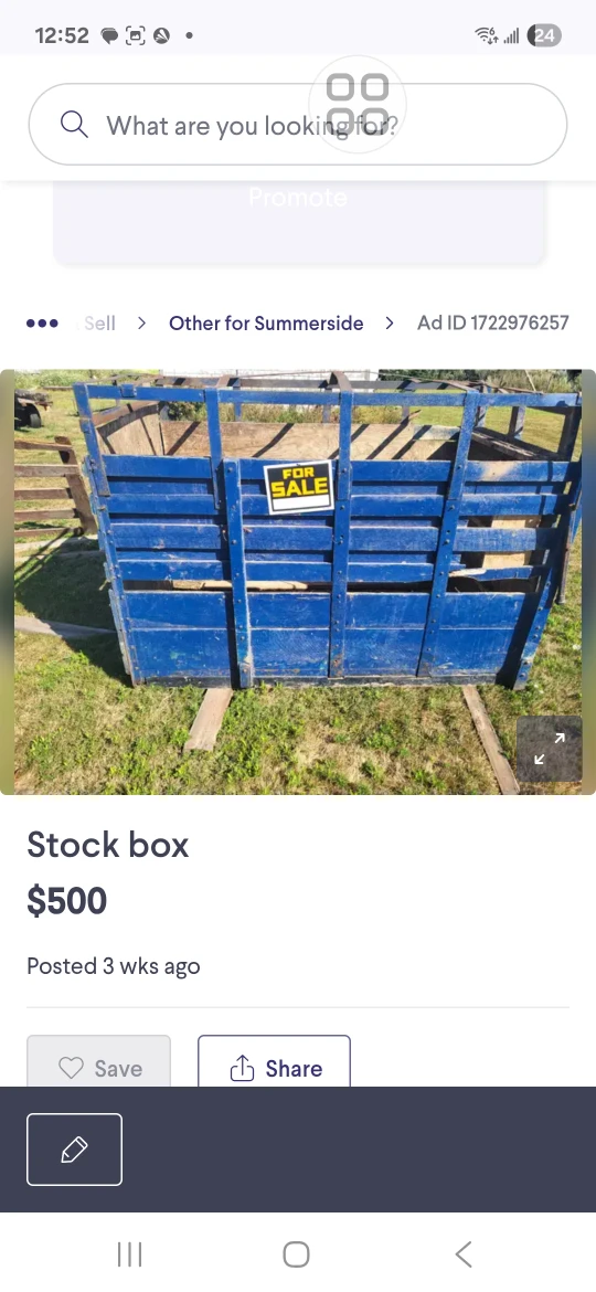Solid hardwood stock box - photo 3