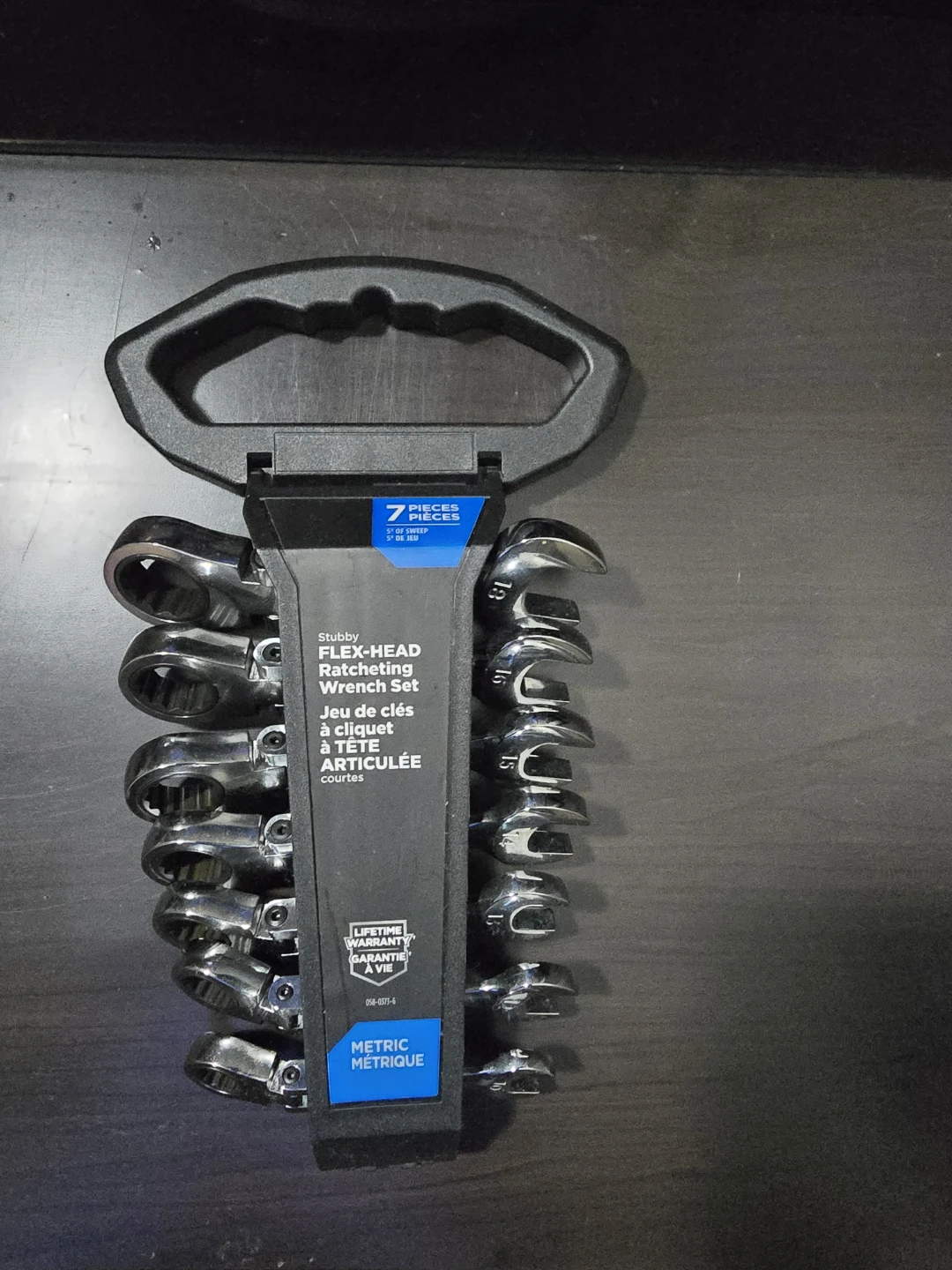 #gifting 7-Piece Stubby Flex-Head Ratcheting Wrench Set - New