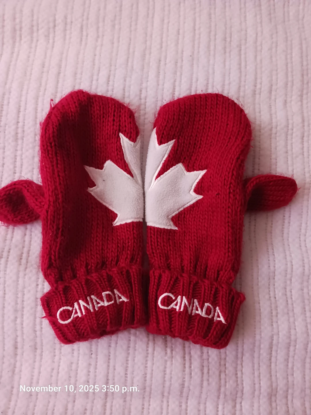 Hudson's Bay Olympic Canada Mittens