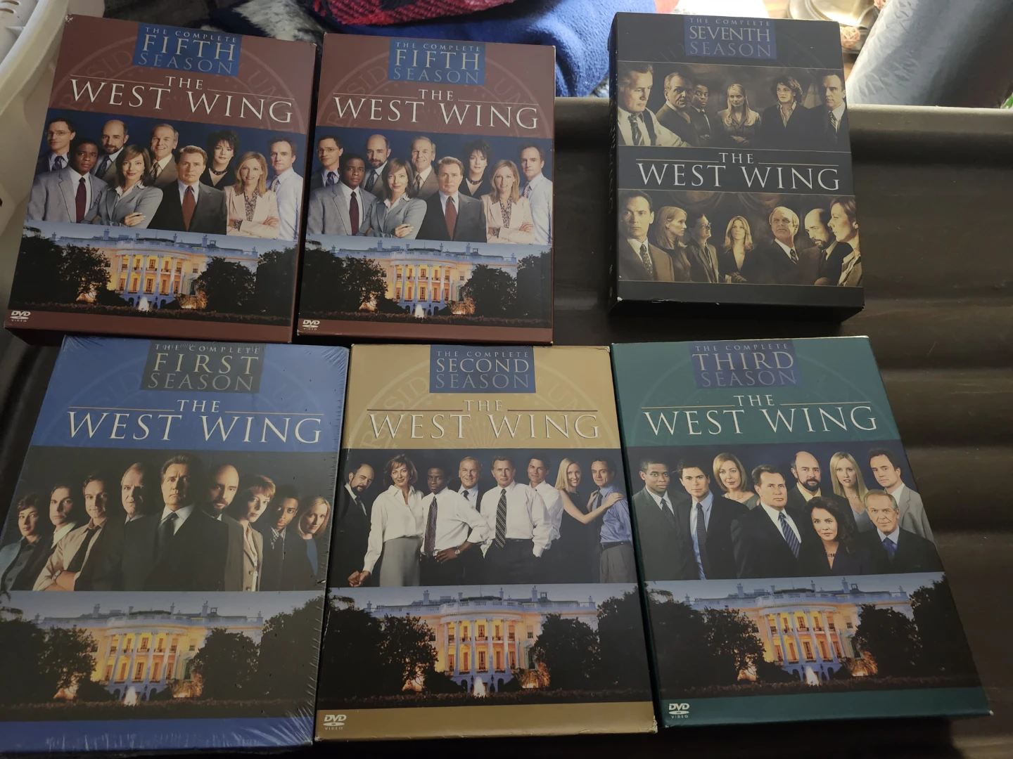 The West Wing: Complete Seasons 1-3, 5, 7 DVD Set