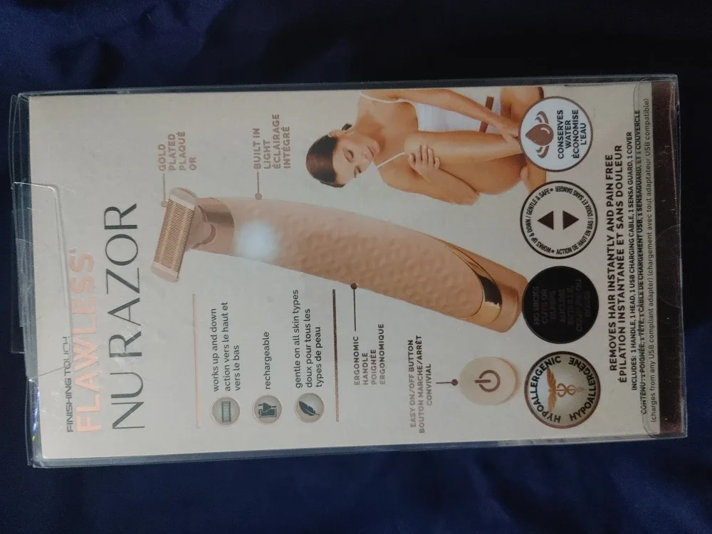 Finishing Touch Flawless NuRazor - New in Box! image indicator(2)