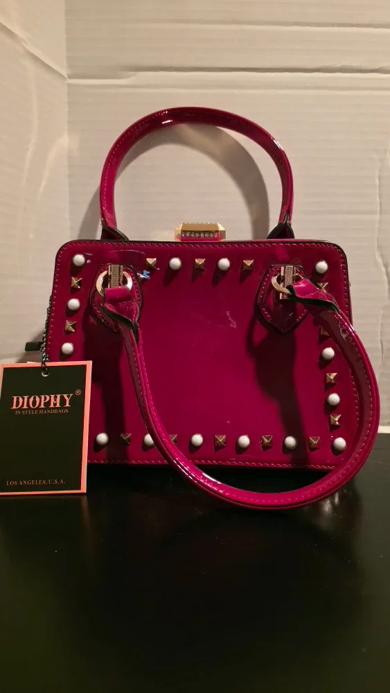 DIOPHY Handbag - Style LP-6673 RD