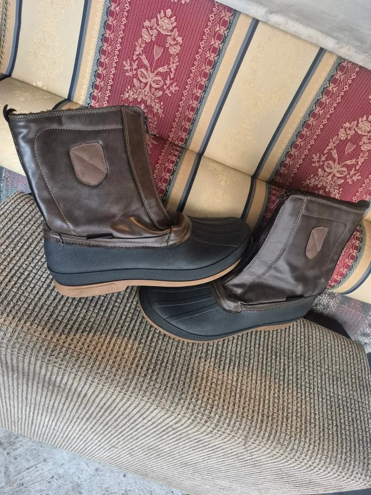 Brown Winter Duck Boots