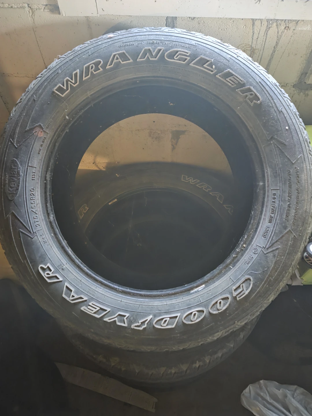 Goodyear Wrangler 275/55R20 All Terrain with Kevlar