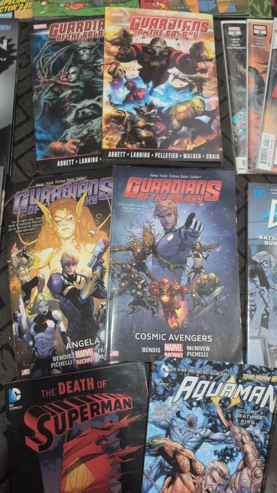 Comic Book Lot: Guardians, Batman, Simpsons image indicator(7)