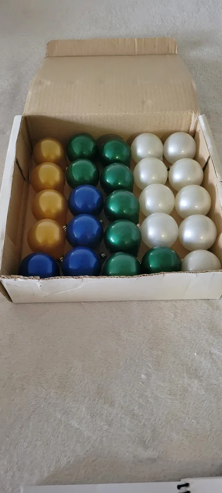 Vintage Christmas Light Bulbs - Multi-Colour image indicator(3)