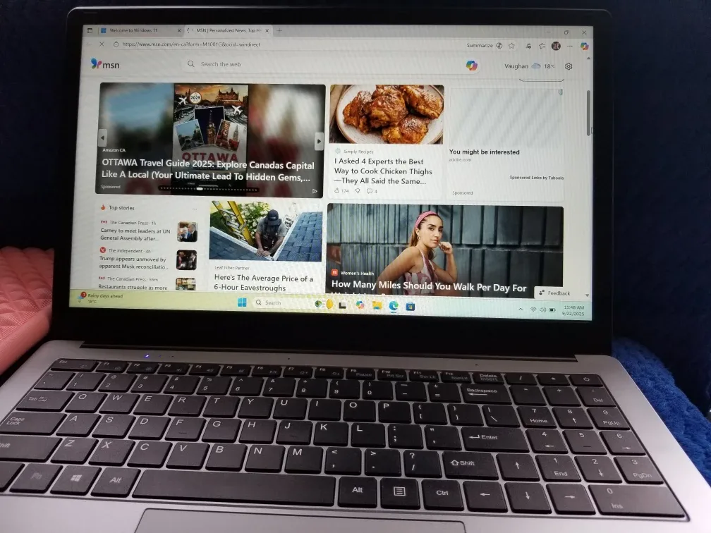 SGIN 15.6" Laptop, Windows 11 Home image indicator(2)