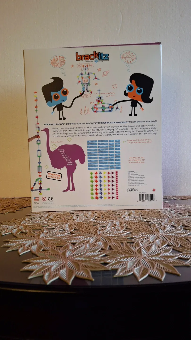 Brackitz Inventor 100 Piece Building Toy Set image indicator(2)