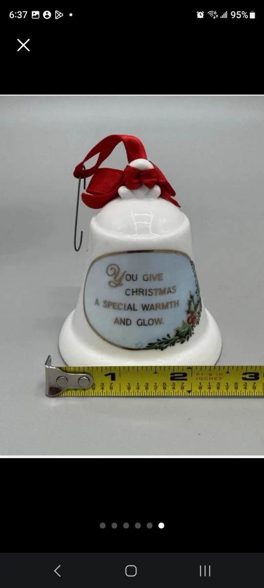 New Hallmark 1988 Keepsake Ornament - Mother and Dad image indicator(6)