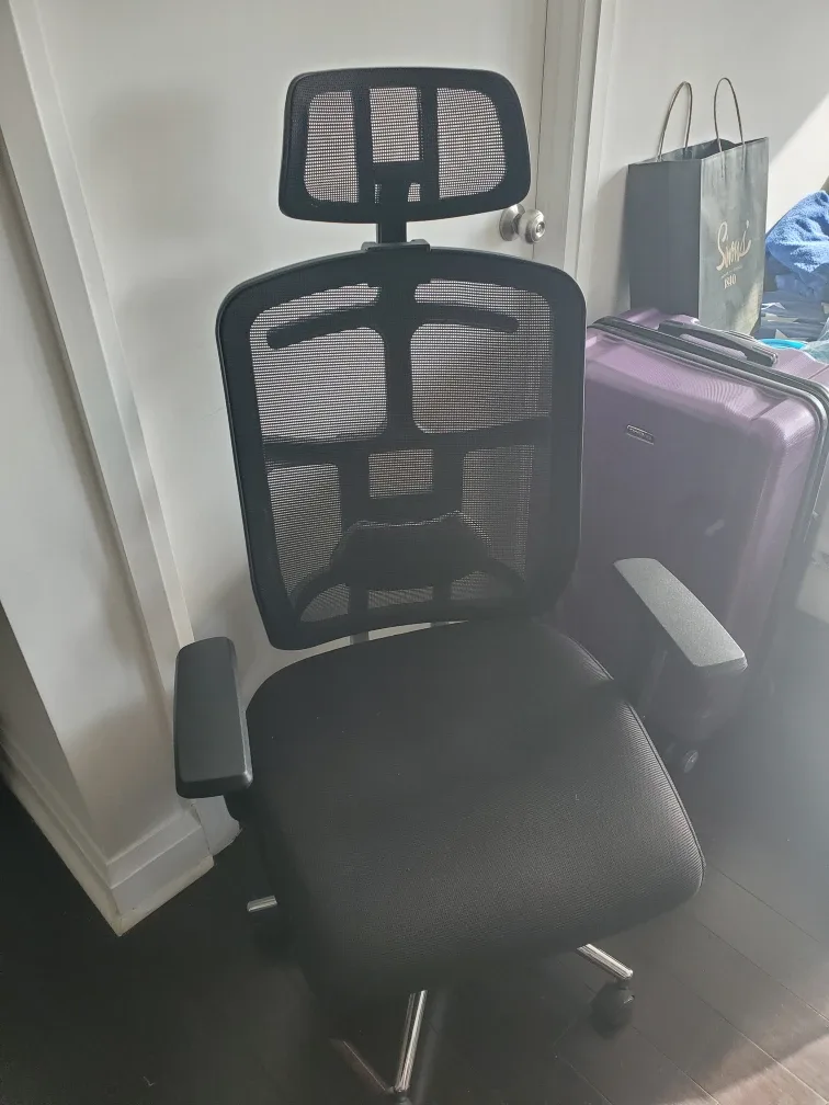 Ergonomic Mesh Office Chair - Black image indicator(2)