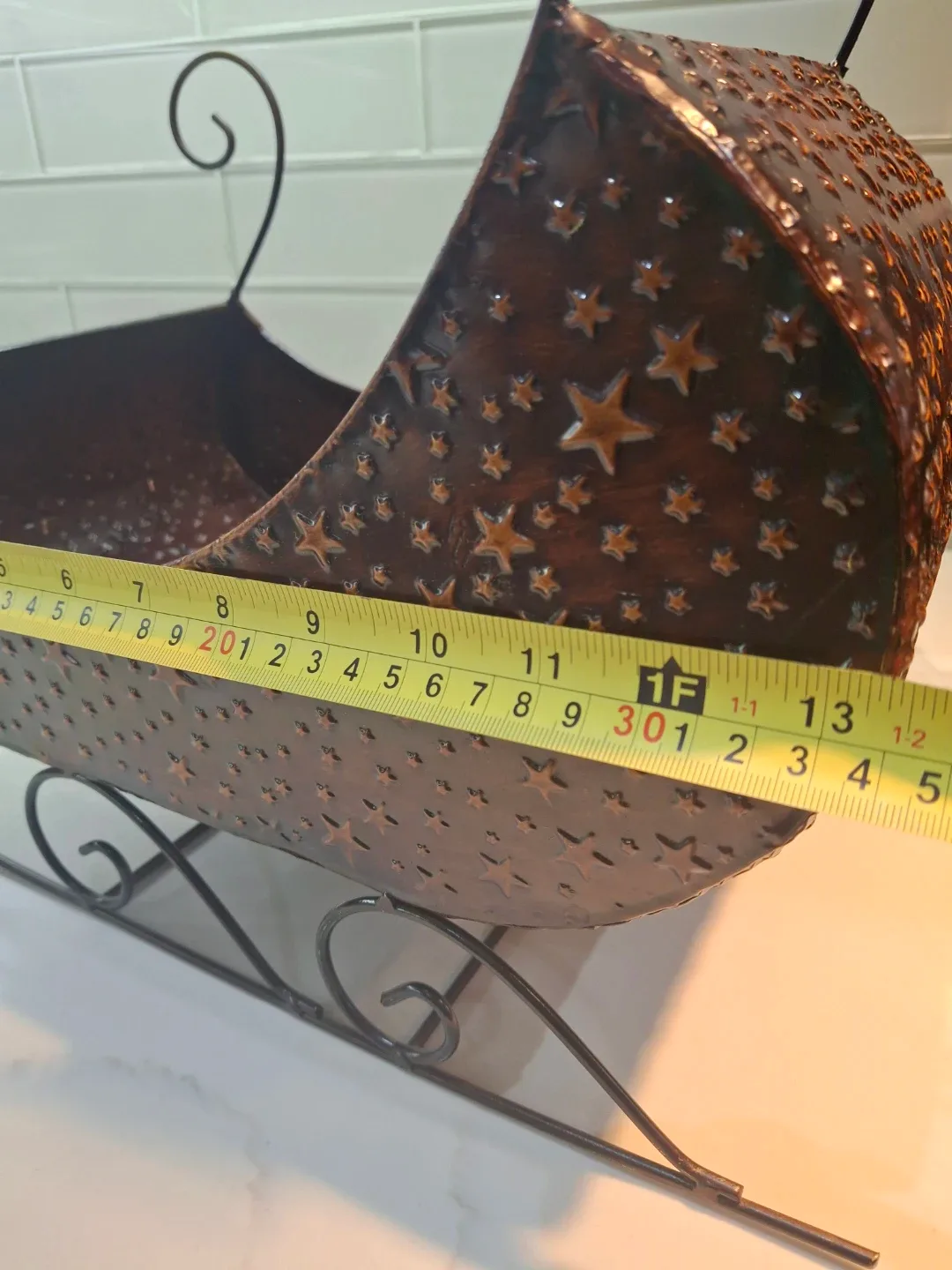 Metal Sleigh Decoration - 12 Inches image indicator(5)