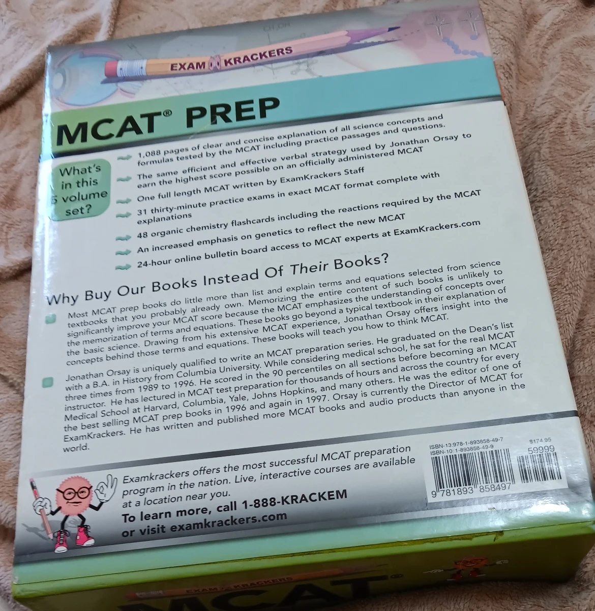 Examkrackers MCAT Complete Study Package 7th Edition
