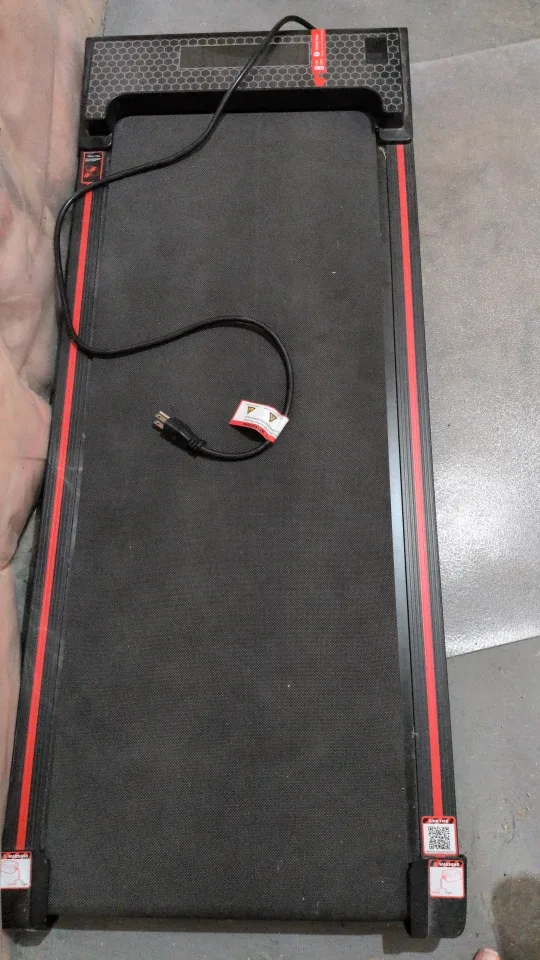 Under the desk Treadmill   - Black and Red