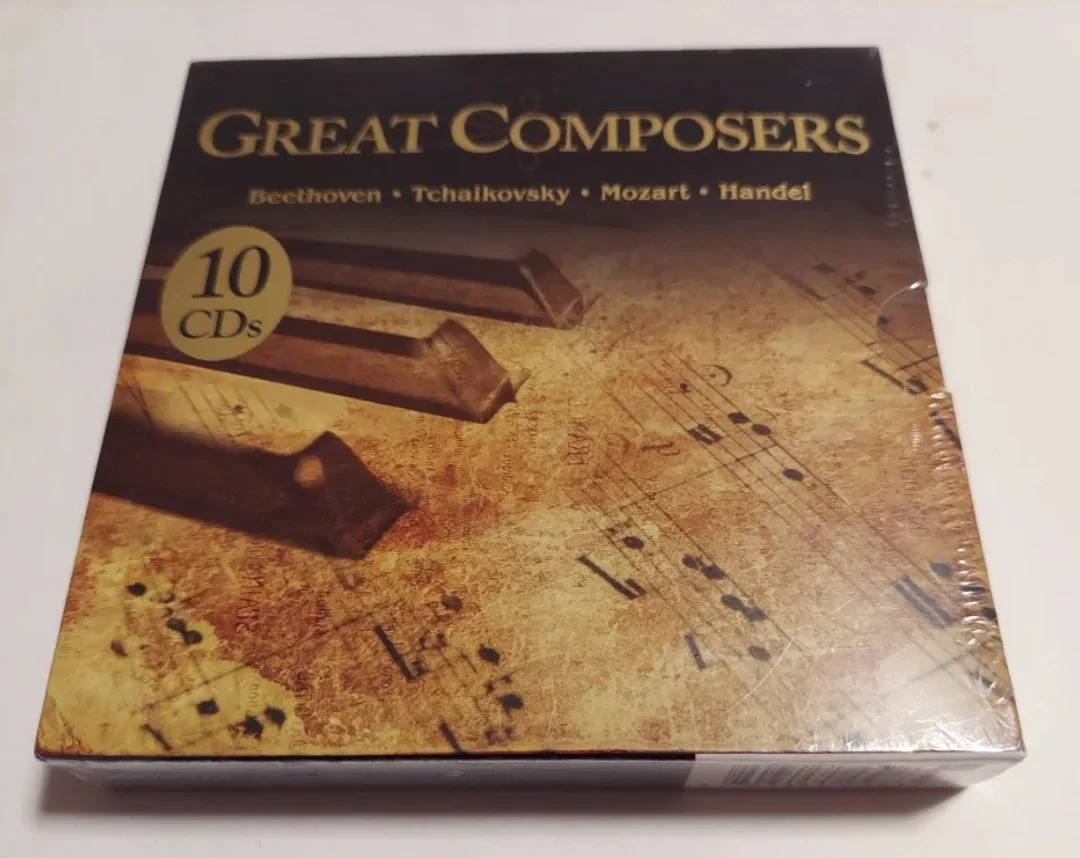 Great Composers 10 CD Set - Beethoven, Mozart, Handel New image indicator(2)
