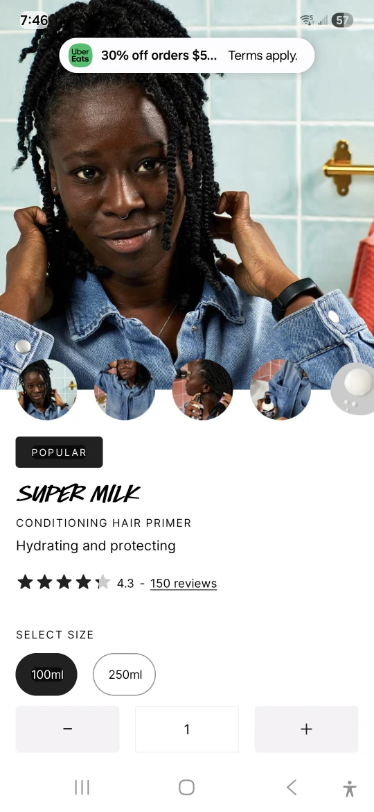 Super Milk Conditioning Hair Primer - 100ml