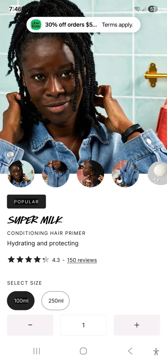 Super Milk Conditioning Hair Primer - 100ml