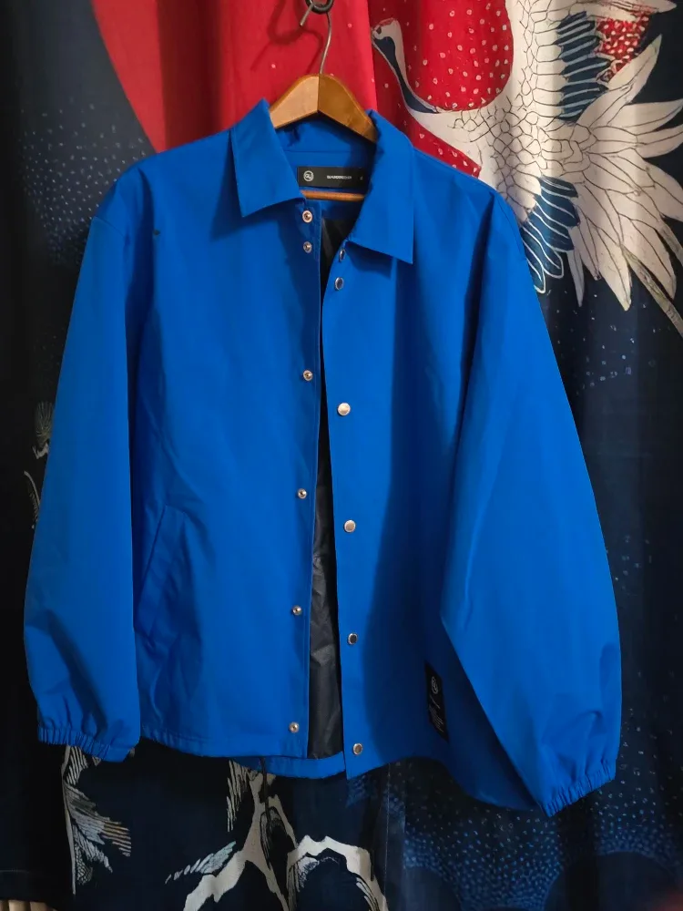 GU x UNDERCOVER David Bowie Blue Coach Jacket - Size XL Japan