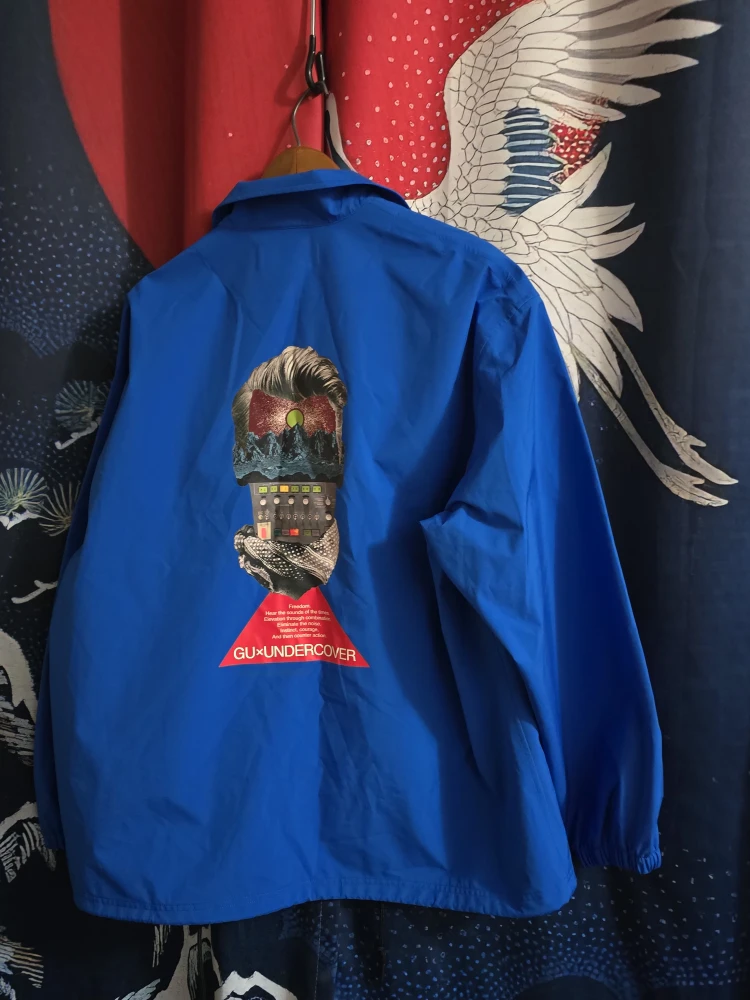 GU x UNDERCOVER David Bowie Blue  Jacket -  XL Japan - photo 2