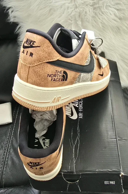 Brand New Nike Air Force Snake skin North Face model $145 image indicator(3)