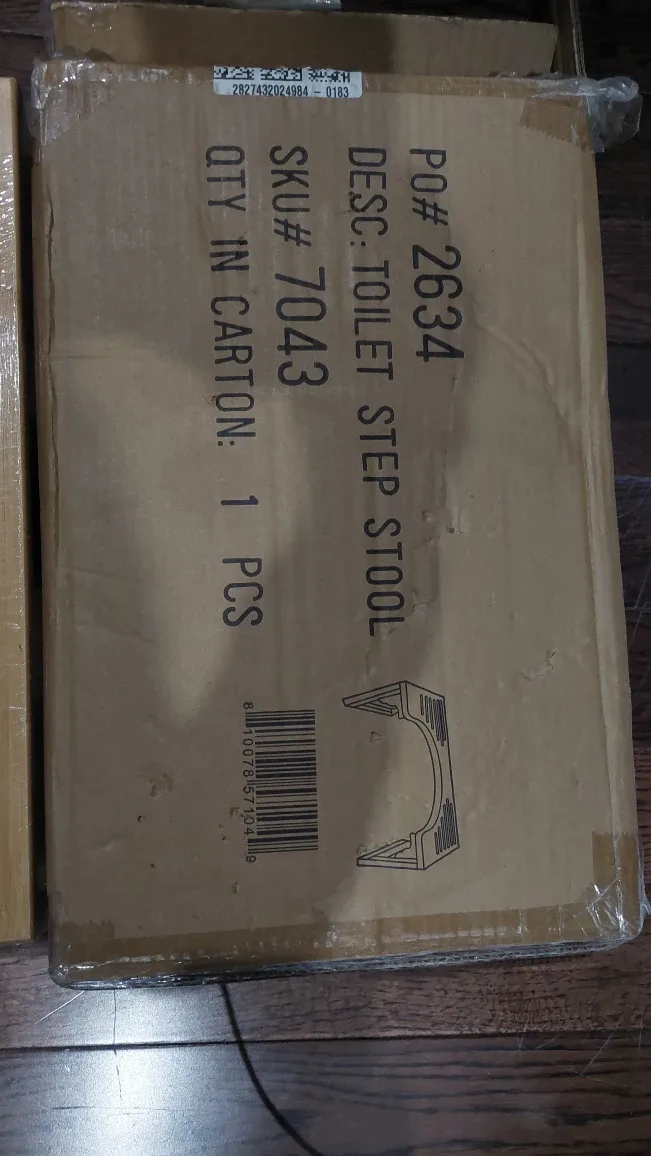 Toilet Step Stool - New in Box image indicator(3)