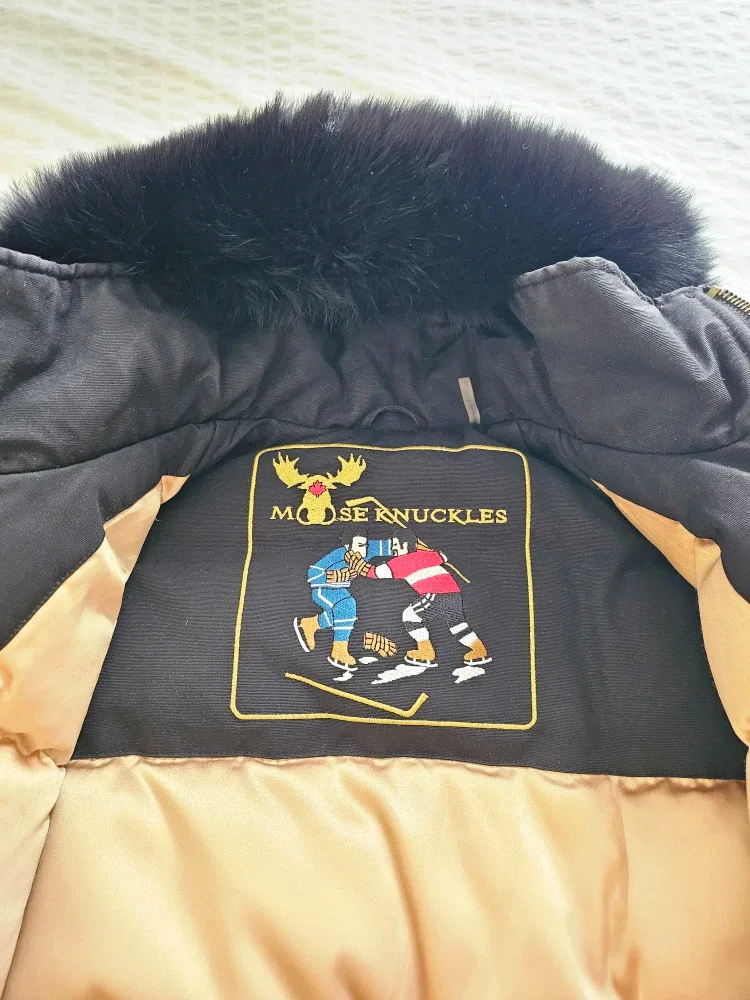 Moose Knuckles Bomber Jacket - Size S image indicator(3)