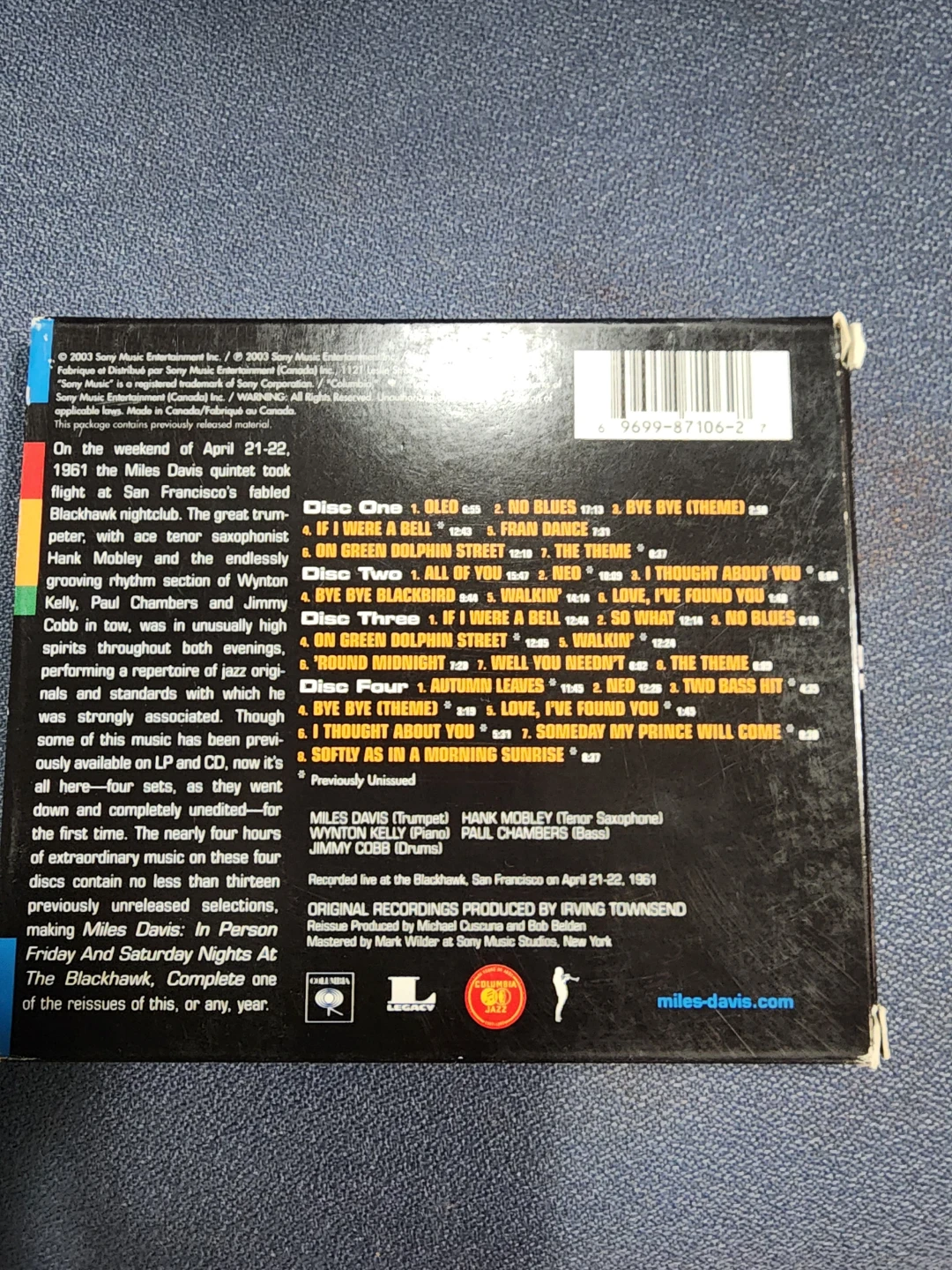 Miles Davis In Person Friday & Saturday Nights At The Blackhawk - photo 2