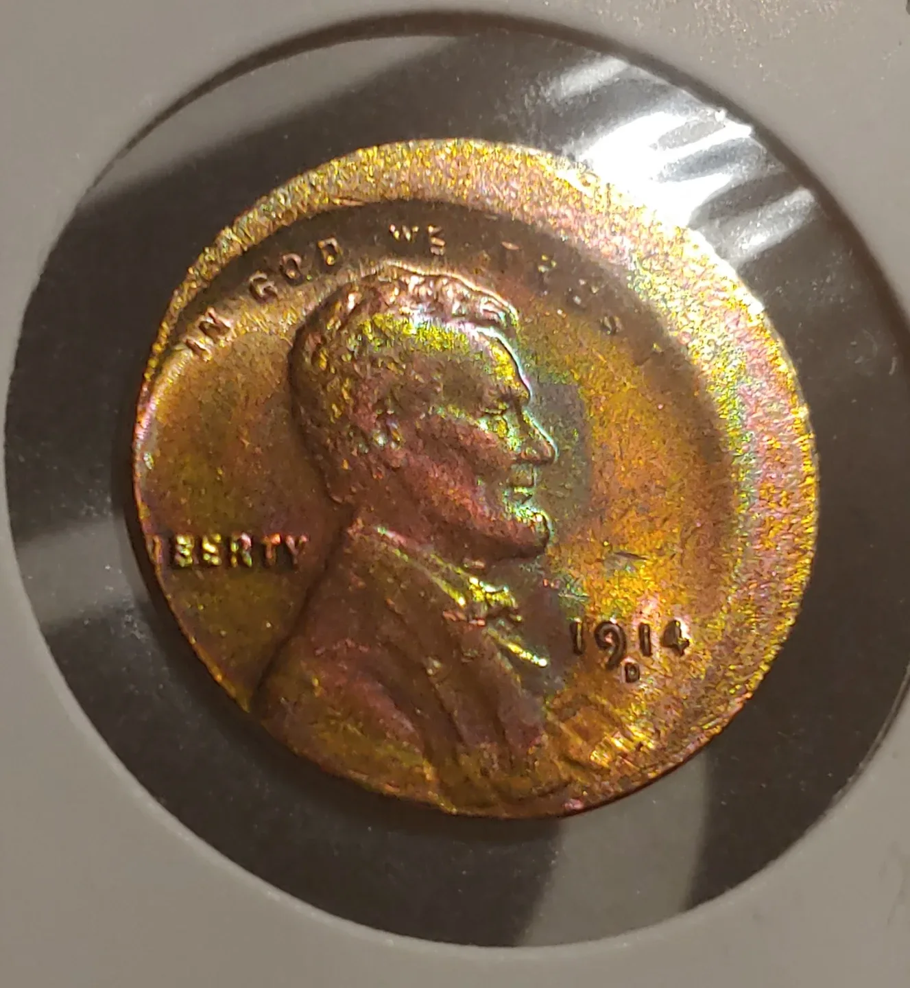 (1914-D) Rare 1X1 Restrike-Novalaty Error Lincoln Penny Coin