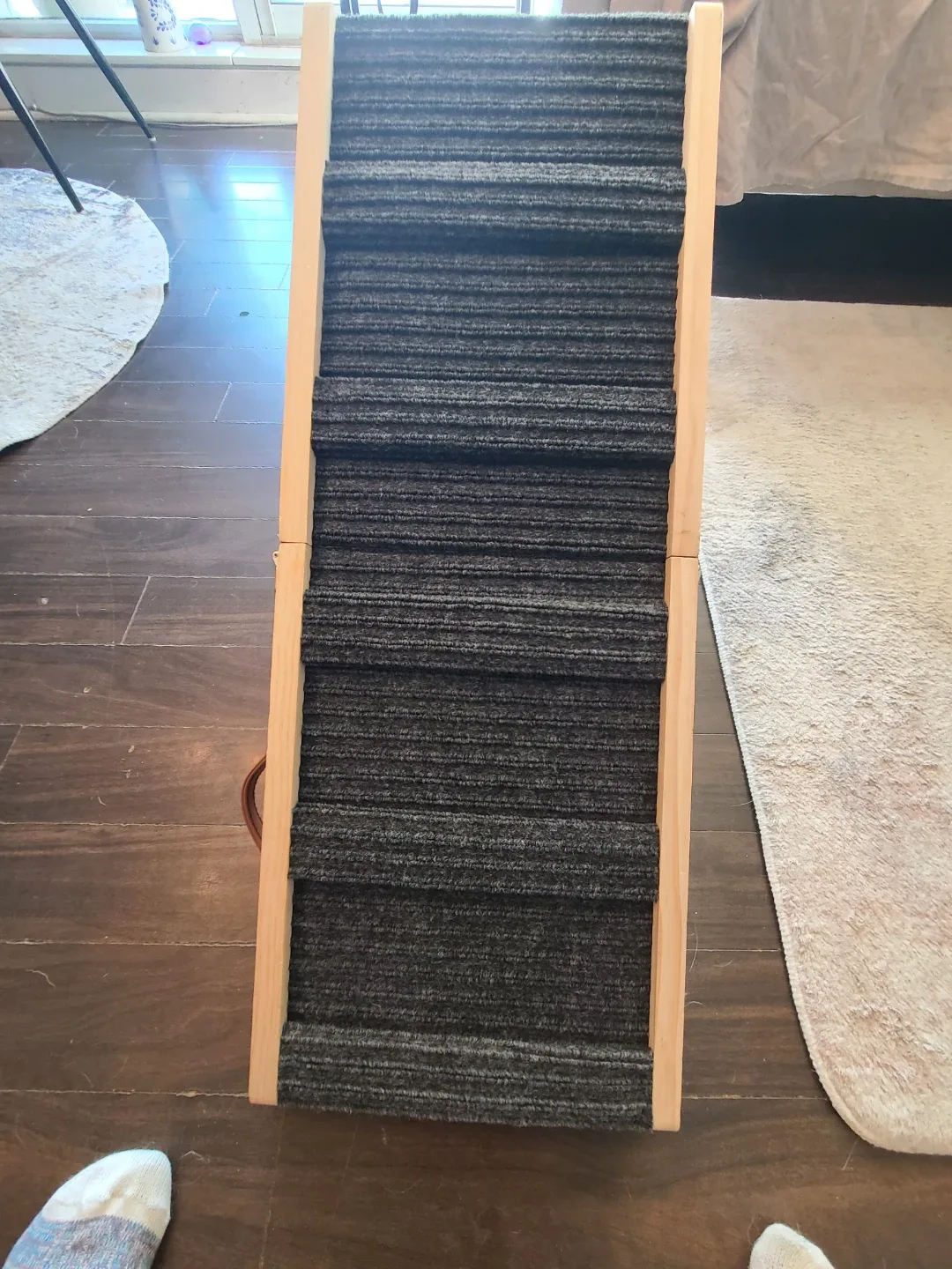 Folding Pet Ramp - Portable Dog/Cat Stairs