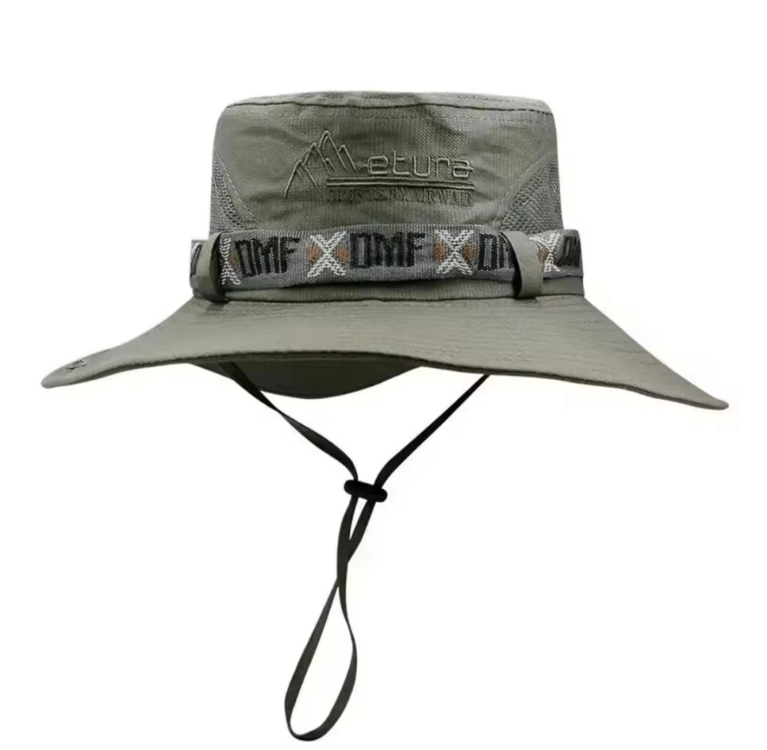 Assorted Hats - Blue Fedora & More