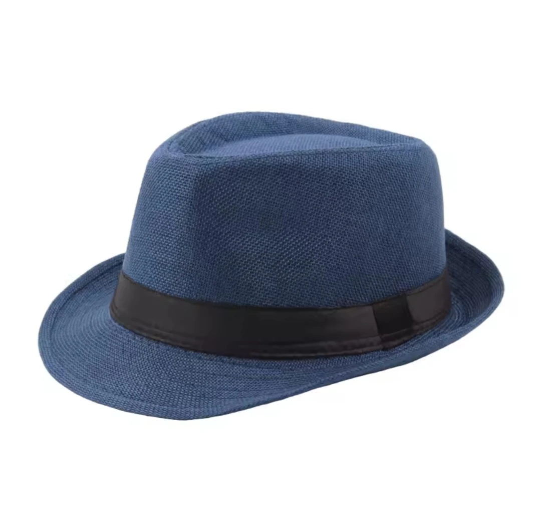 Assorted Hats - Blue Fedora & More - photo 3