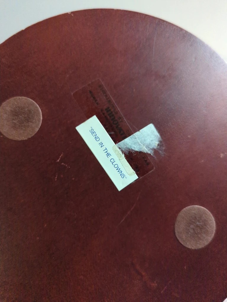 Vintage "Send in the Clowns" Musical Clown Figurine - photo 4