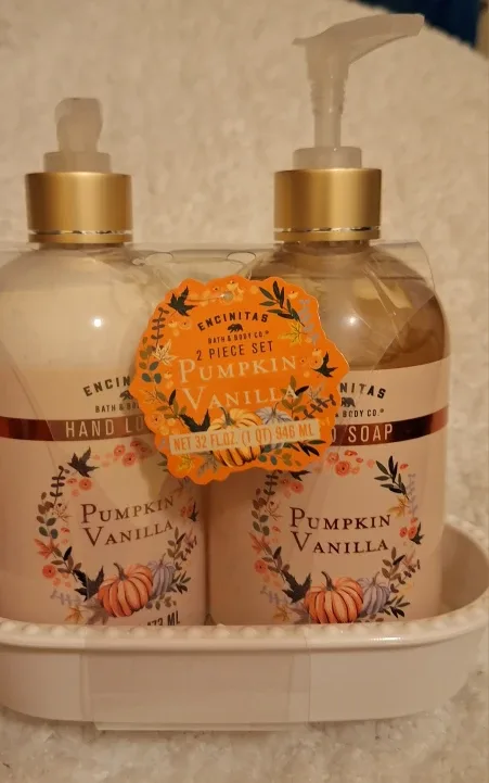 Encinitas Pumpkin Vanilla 2-Piece Set