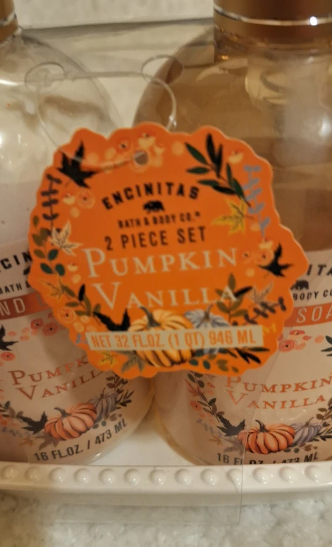 Encinitas Pumpkin Vanilla 2-Piece Set - photo 2