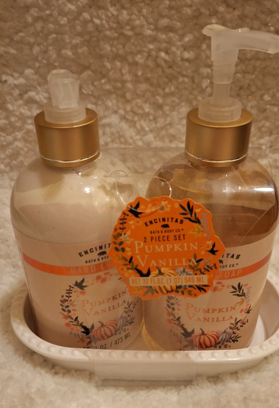 Encinitas Pumpkin Vanilla 2-Piece Set - photo 4