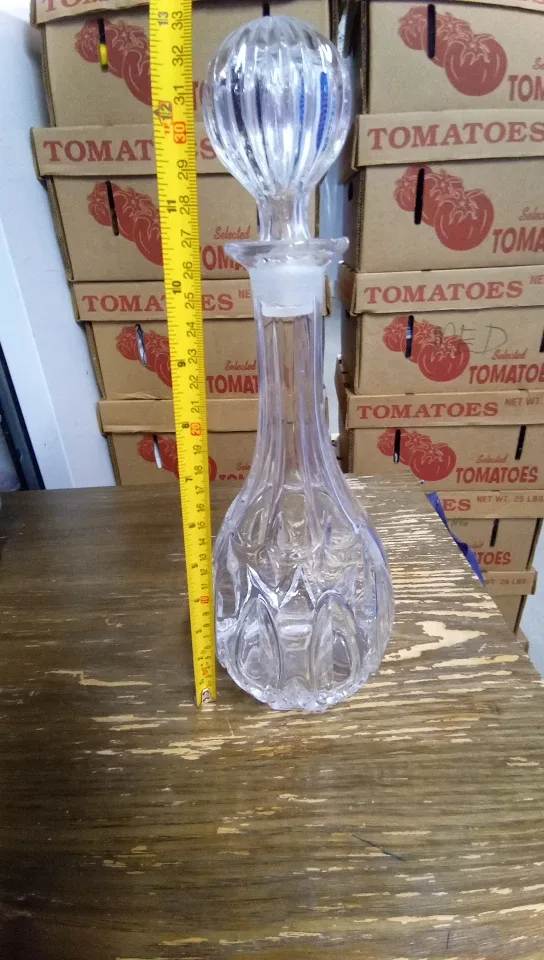Crystal Decanter with Stopper