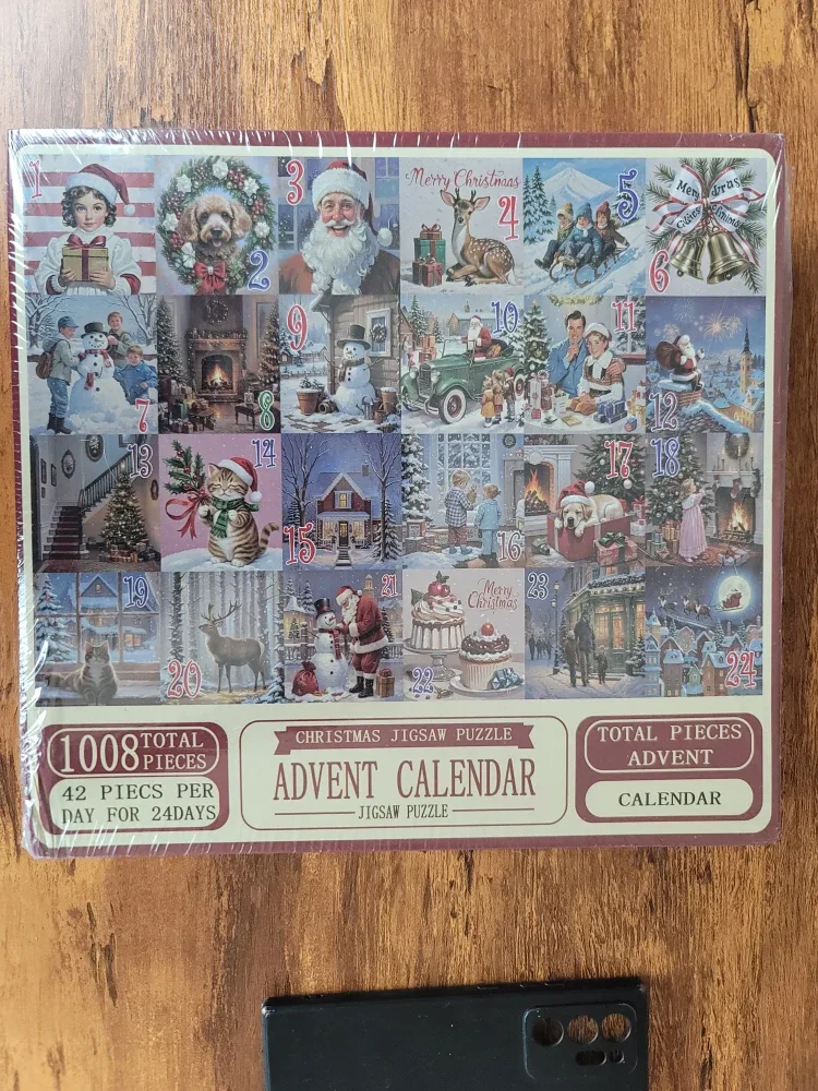 Advent Calendar 1008 Piece Jigsaw Puzzle