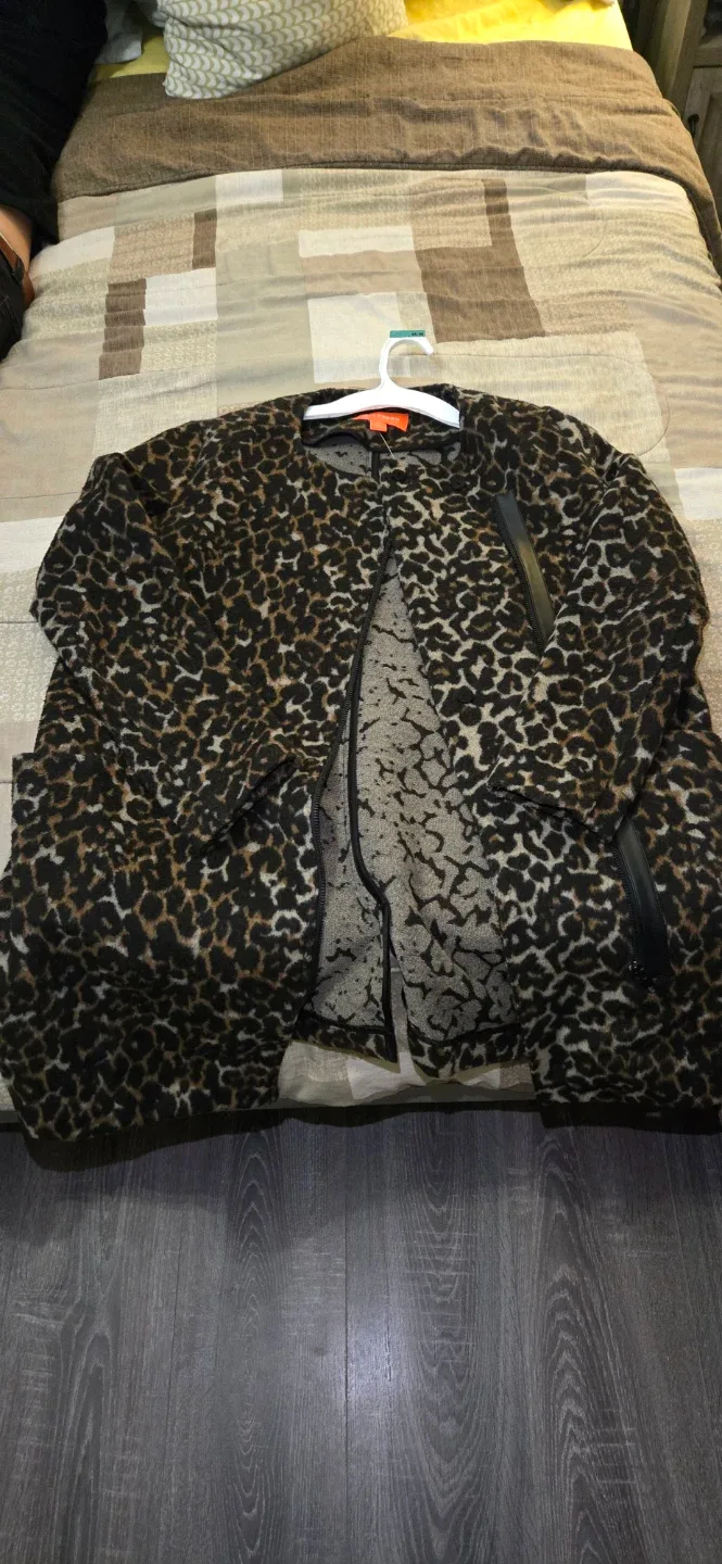 Joe Fresh Leopard Print Jacket image indicator(2)