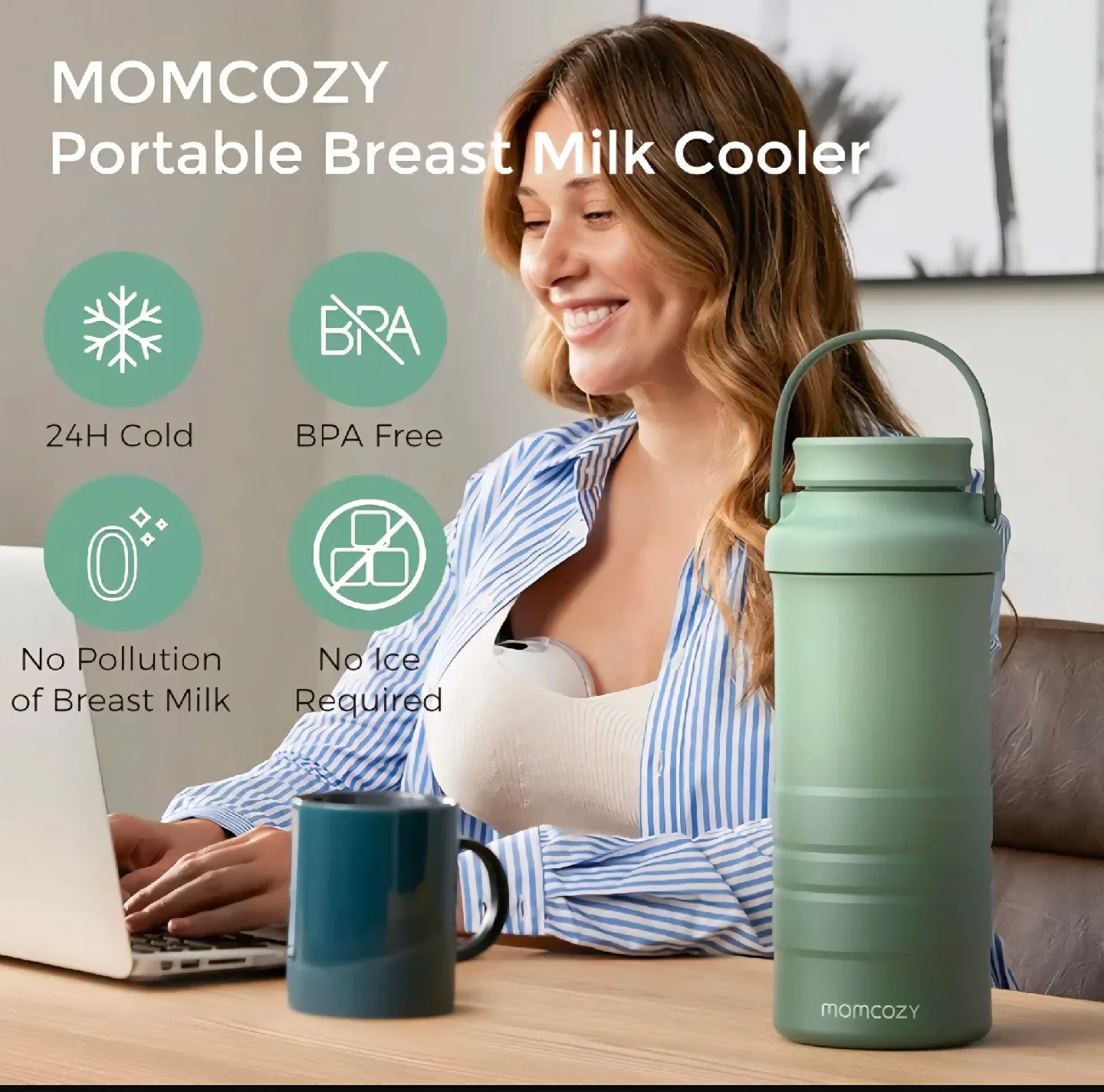 Momcozy Breast Milk Cooler Set image indicator(2)