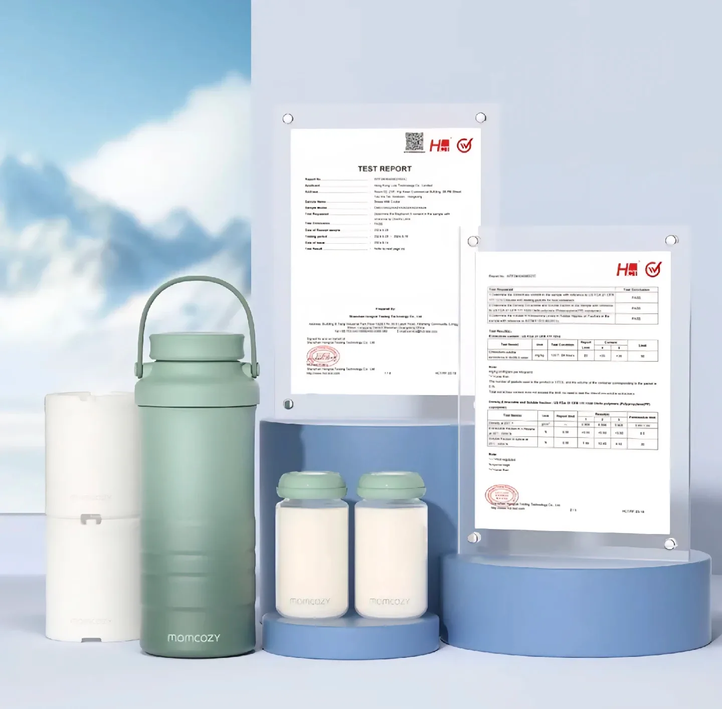 Momcozy Breast Milk Cooler Set image indicator(6)