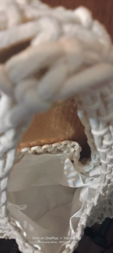 White Macrame Bag - photo 3