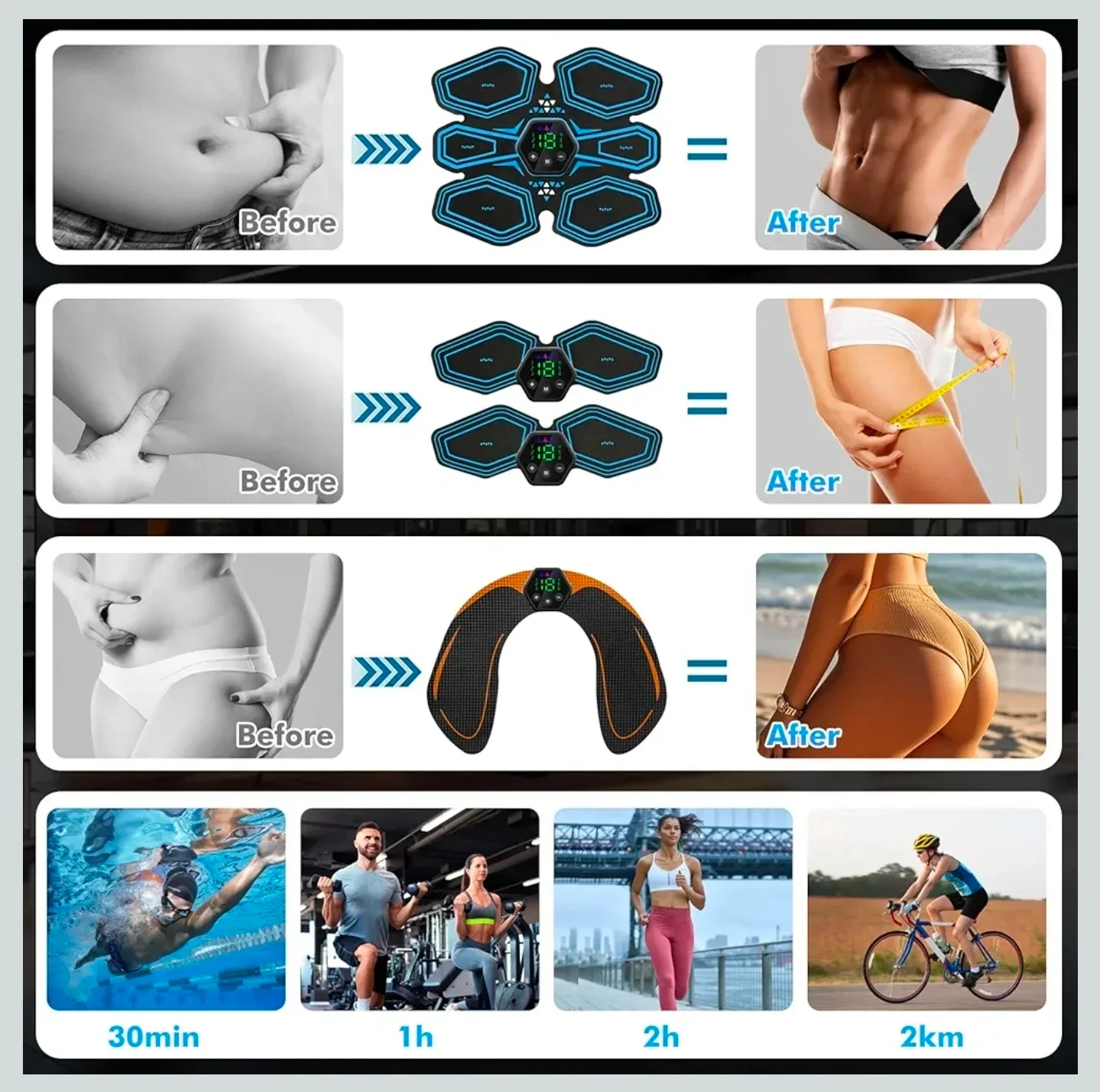 Ab Stimulator Muscle Toner image indicator(2)