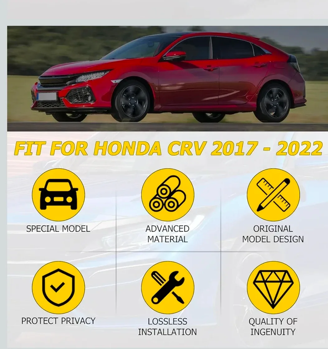 CRV 2017-2022 Retractable Rear Cargo Cover image indicator(5)