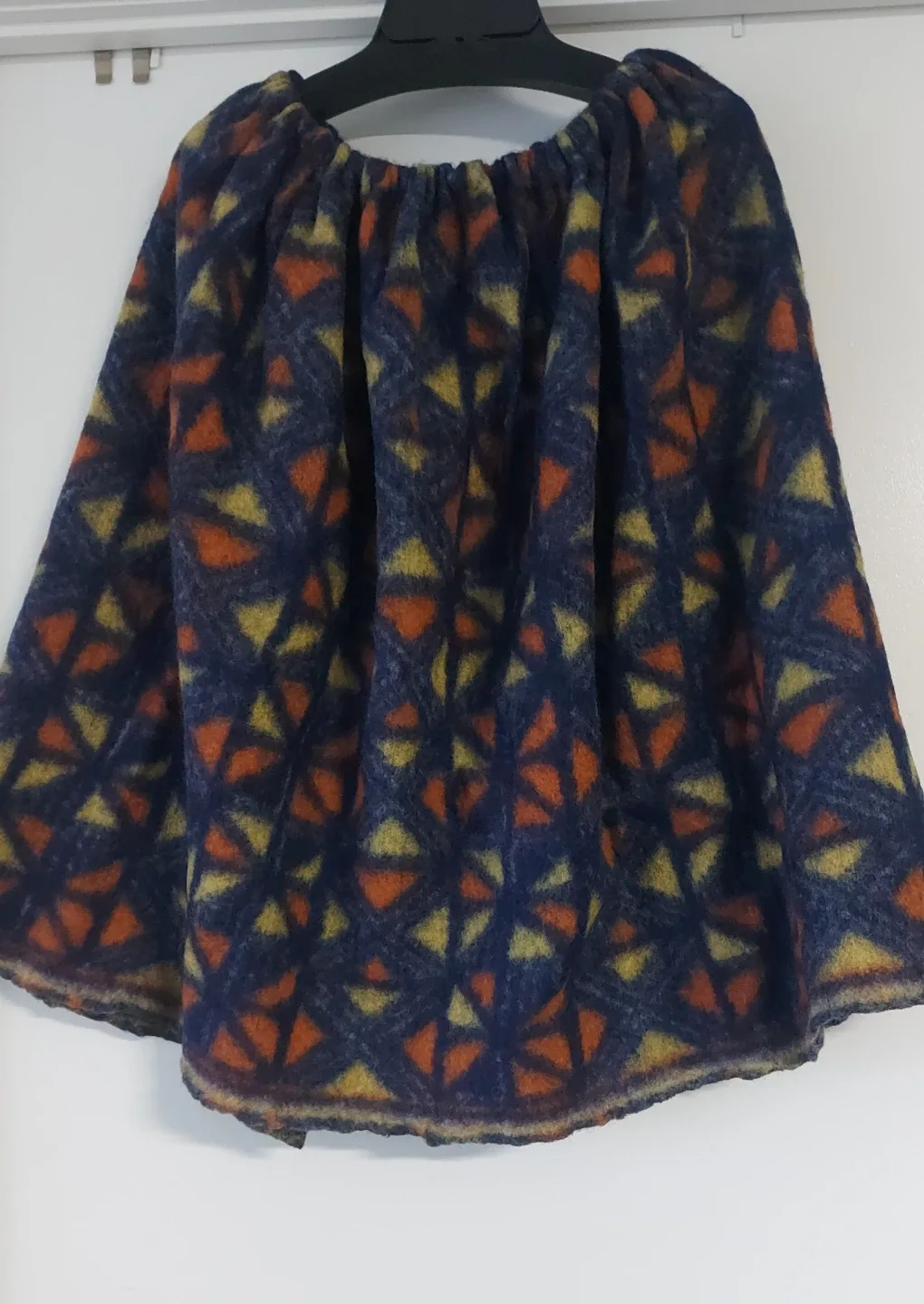 Wool Skirt and Cape Set - Unique Design image indicator(4)