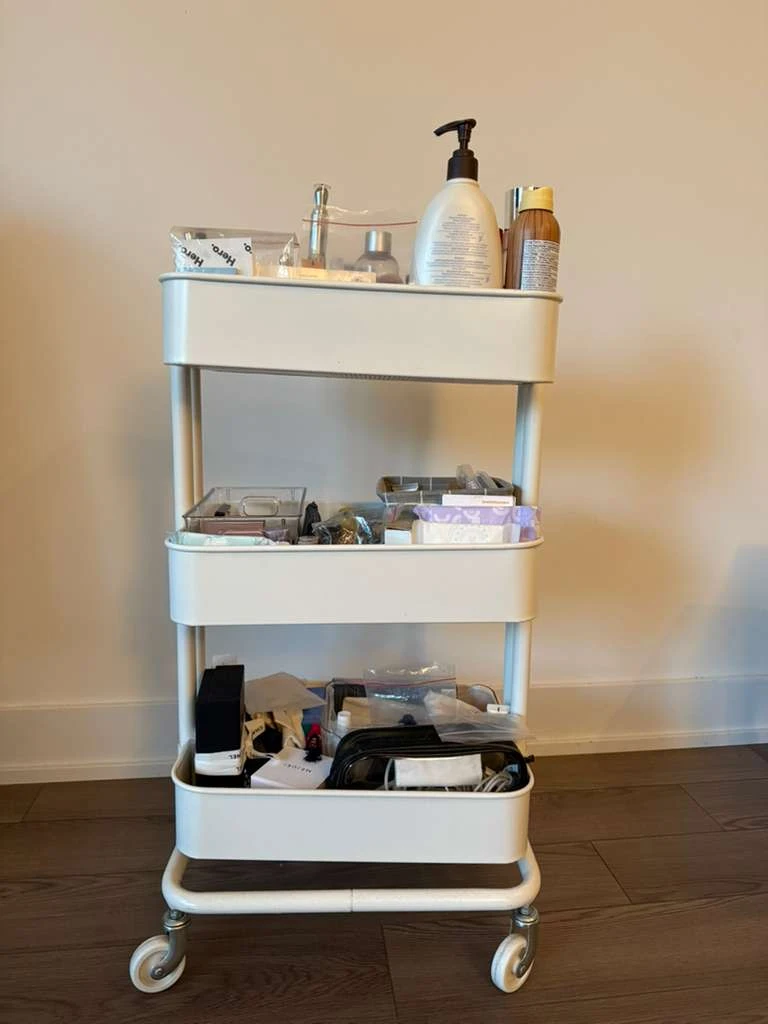 IKEA Råskog White Utility Cart